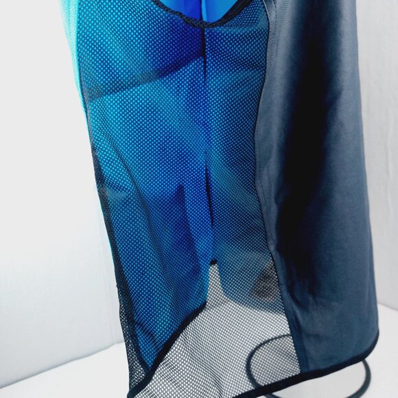 Amazon Men's Blue Black AFV01U Sleeveless DSP Active Safety Vest Size 4XL/5XL - Picture 7 of 10